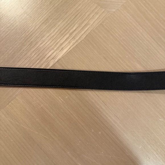 Gucci GG Marmont Wide Belt – Black Leather, Size 90 - Picture 6 of 14